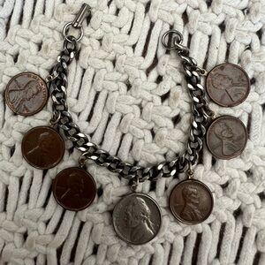 Vintage Coin Bracelet